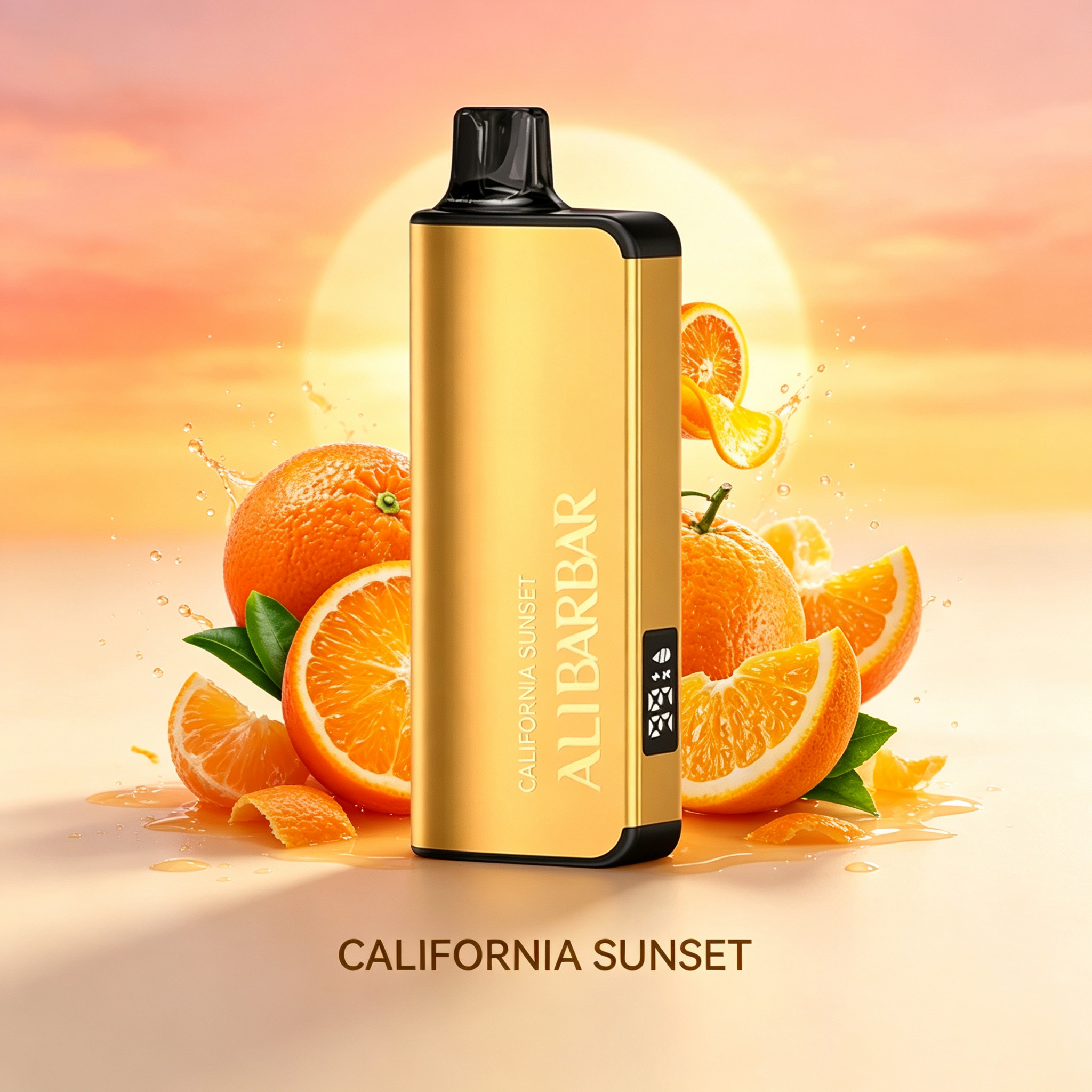 ALIBARBAR INGOT 9000 PUFFS –CALIFORNIA SUNSET