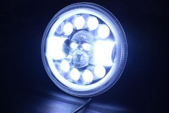 Motorbike Driving Light Round DC8-100V Led Headlamp 7" Motorcycle Headlight