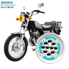 Motoled Honda CM125 Semi-assembly Amber Turn Indicator Motorcycle LED Accessory Headlight