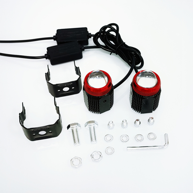 Motoled New TD35-Mini Motorcycle LED Projector Lens External High Brightness Spotlight