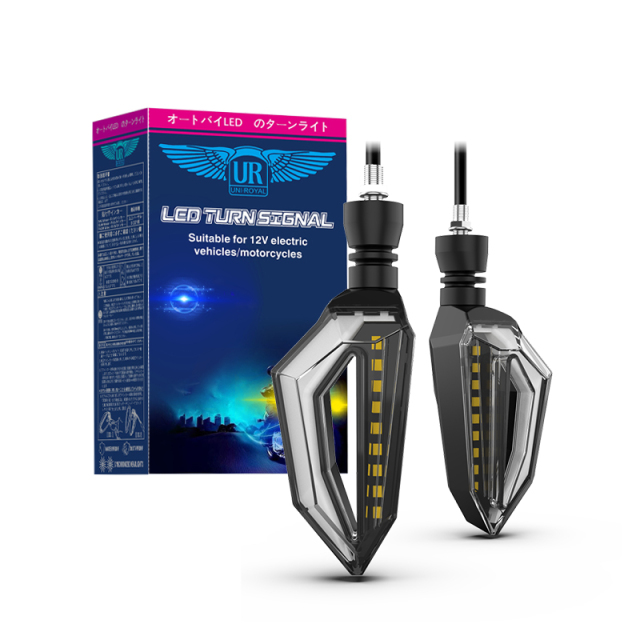 Motoled DC12V Water Lamp 4 Color Motorcycle Turn Signal Light