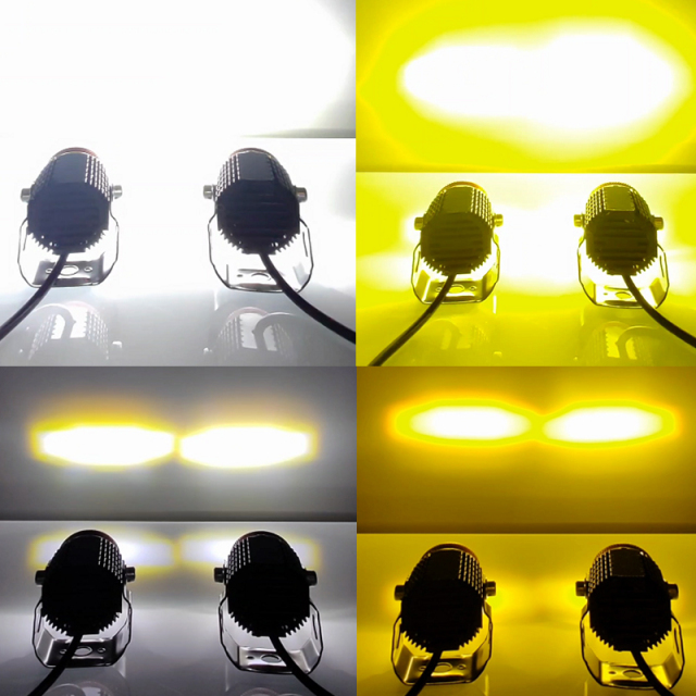 Motoled New TD35-Mini Motorcycle LED Projector Lens External High Brightness Spotlight