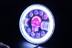 Motorbike Driving Light Round DC8-100V Led Headlamp 7" Motorcycle Headlight