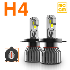 Motoled H4 90W 10000LM 6000K CSP LED Car Headlight