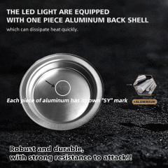 Motoled SUZUKI GN125 Semi-assembly Blue Breathing Water DRL Dual Color（White Yellow） Motorcycle LED Accessory Headlight