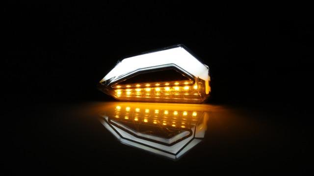 Motoled DC12V Water Lamp 4 Color Motorcycle Turn Signal Light