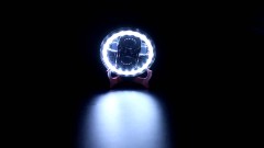 Motorbike Driving Light Round DC8-100V Led Headlamp 5.75" Motorcycle Headlight