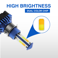 مصباح أمامي للدراجات النارية بقوة 50 واط وشدة إضاءة 5000 لومن (M3-NMAX)