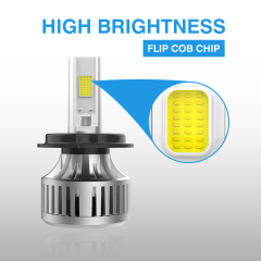 مصباح أمامي للدراجات النارية بقوة 45 واط وشدة إضاءة 4500 لومن (M3PLUS-COB)