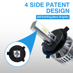 Motorcycle 80W 8000LM Motorcycle Headlight(M4PLUS-CSP)