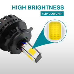 مصباح أمامي للدراجة النارية بقوة 60 واط و6000 لومن (M4-D)