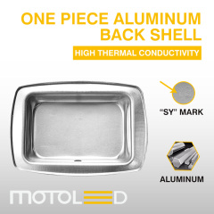 CD70 Motorcycle Led Semi-assembly Headlight with Hi/Lo Beam Turn Indicator DRL