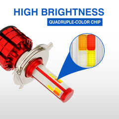 مصباح أمامي للدراجات النارية بقوة 60 واط و6000 لومن (M4-WYBR)