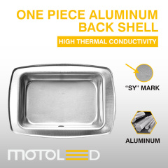 مصباح أمامي LED شبه مُجمّع للدراجة النارية CD70، عدسة إسقاط على شكل جمجمة DRL