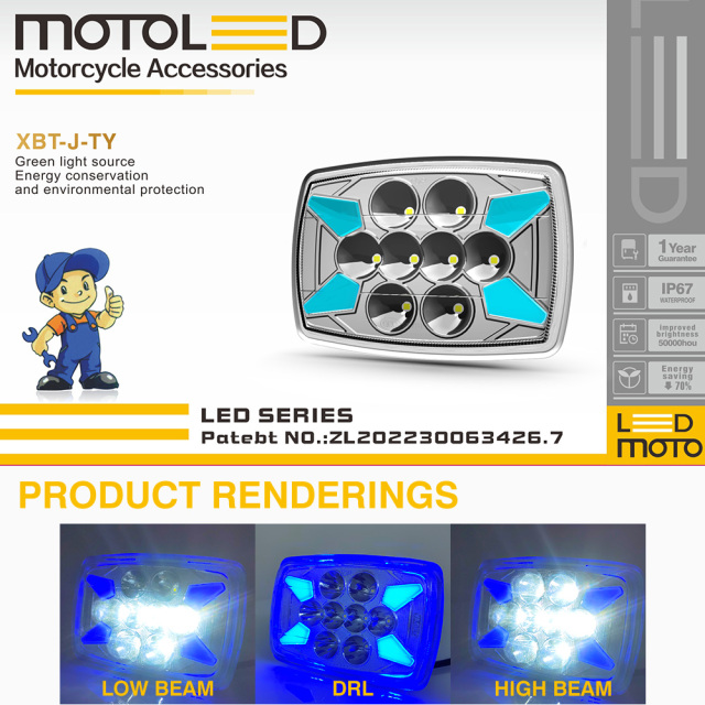 CD70 Motorcycle Semi-Assembly Led Headlight