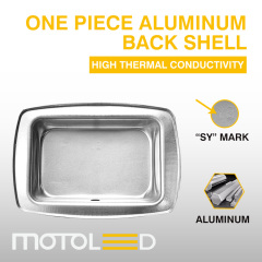 مصباح أمامي LED شبه مُجمّع للدراجة النارية CD70 مع مصباح نهاري X