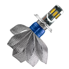 Motorcycle LED Headlight with Copper Strip