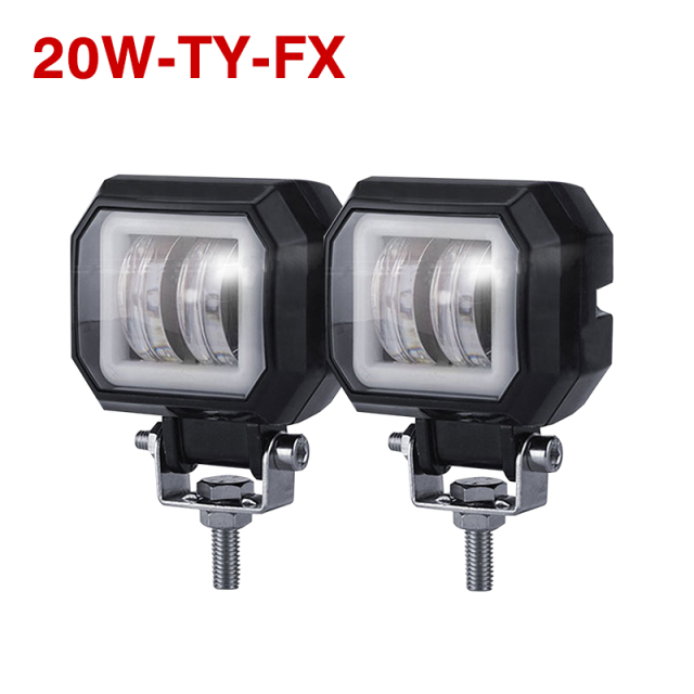Motorcycle external led spotlight