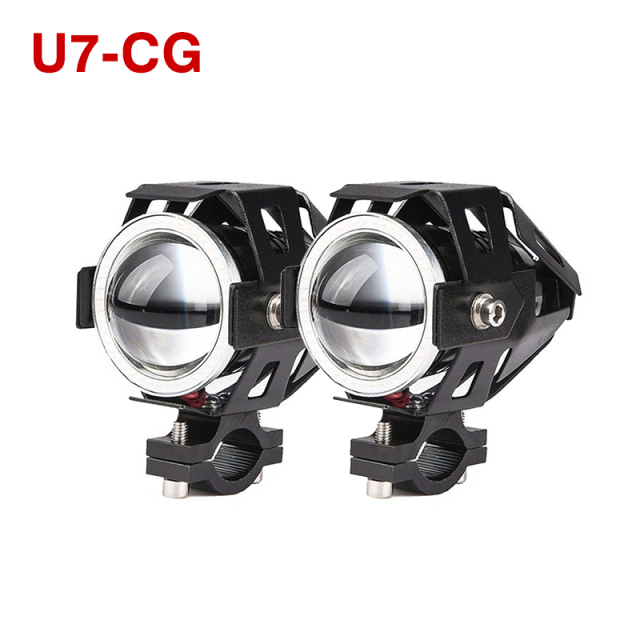 Motorcycle external led spotlight