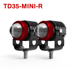 Motorcycle external led spotlight