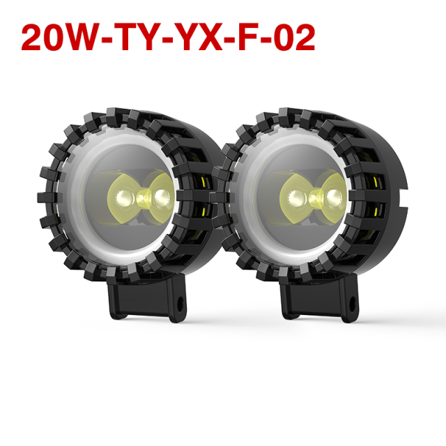 Motorcycle external led spotlight