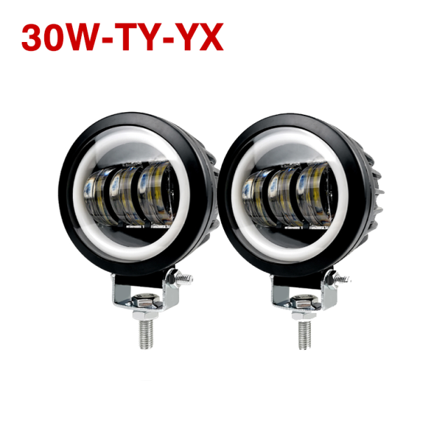 Motorcycle external led spotlight