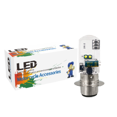 مصباح أمامي LED للدراجات النارية P15D H6M