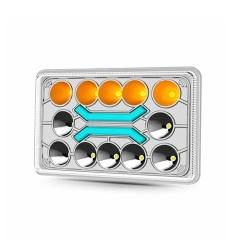 مصباح أمامي LED شبه مُجمّع للدراجات النارية CD70 CG125