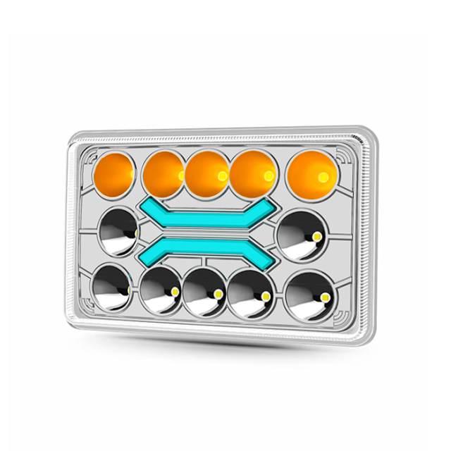 مصباح أمامي LED شبه مُجمّع للدراجات النارية CD70 CG125