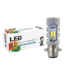 مصباح أمامي LED للدراجات النارية P15D H6M