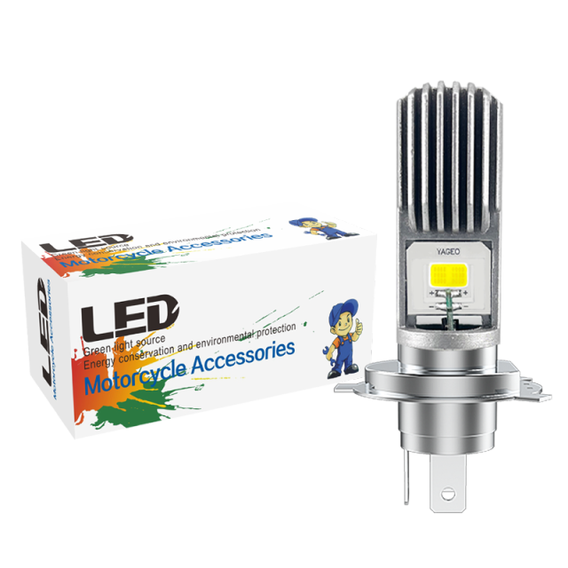 Motorcycle H4 LED Headlight Bulb