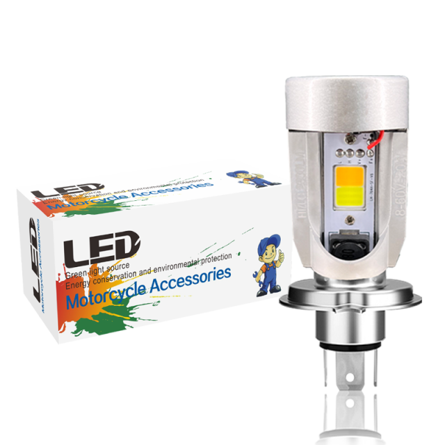 Motorcycle H4 LED Headlight Bulb