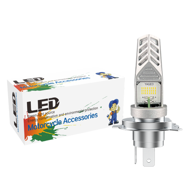 Motorcycle H4 LED Headlight Bulb
