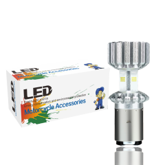 Motorcycle BA20D H6 LED Headlight Bulb