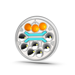 Motorcycle Semi-assembly 5.75" 6" LED Headlight for GN125 CM125