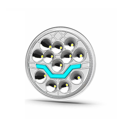 Faro LED semiensamblado de 5,75" y 6" para motocicleta GN125 CM125