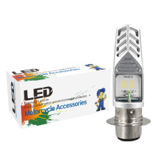 مصباح أمامي LED للدراجات النارية P15D H6M