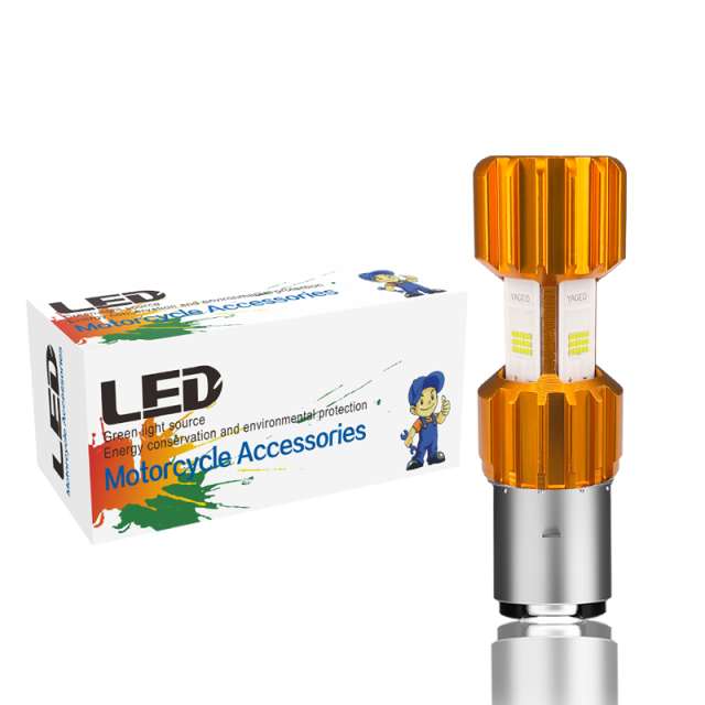 Motorcycle BA20D H6 LED Headlight Bulb
