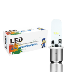 Motorcycle BA20D H6 LED Headlight Bulb