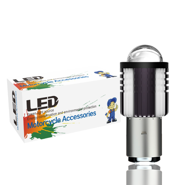 Motorcycle BA20D H6 LED Headlight Bulb