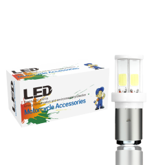 Motorcycle BA20D H6 LED Headlight Bulb