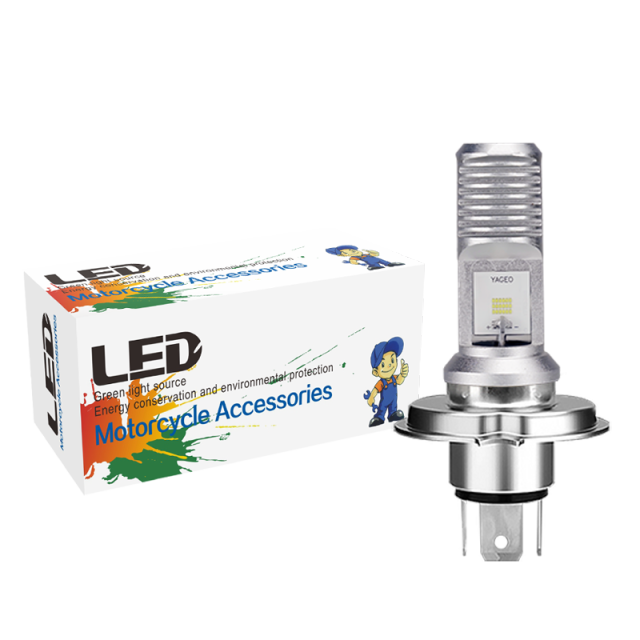 Motorcycle H4 LED Headlight Bulb