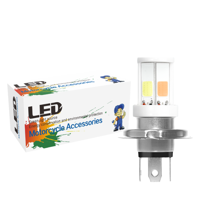 Motorcycle H4 LED Headlight Bulb