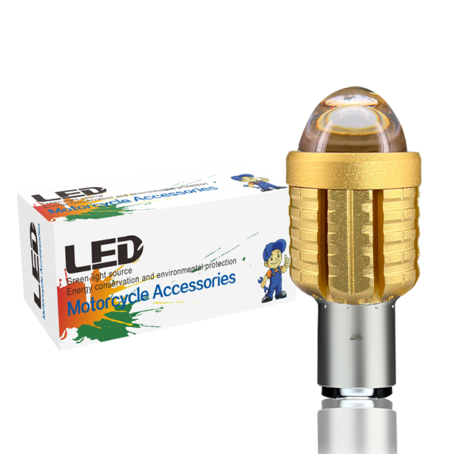 Motorcycle BA20D H6 LED Headlight Bulb