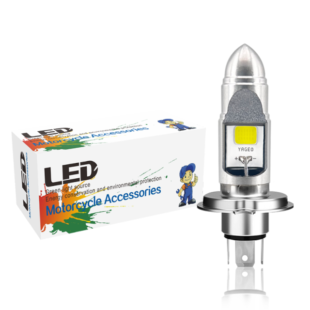 Motorcycle H4 LED Headlight Bulb