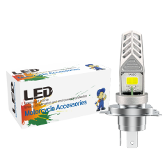 مصباح أمامي LED H4 للدراجات النارية