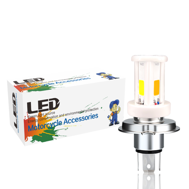 Motorcycle H4 LED Headlight Bulb