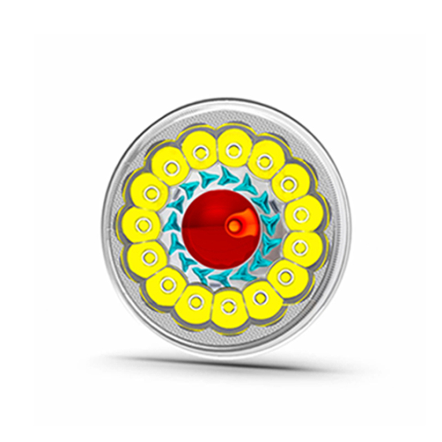 Motorcycle Semi-assembly 5.75" 6" LED Headlight for GN125 CM125