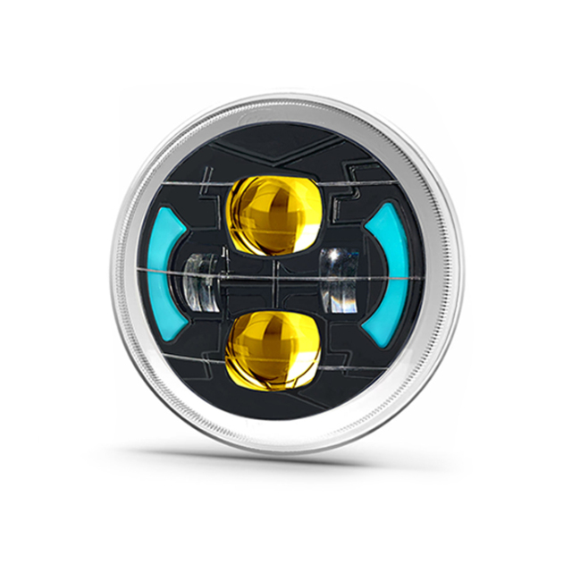 Faro LED semiensamblado de 5,75" y 6" para motocicleta GN125 CM125