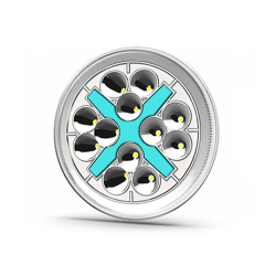 Motorcycle Semi-assembly 5.75" 6" LED Headlight for GN125 CM125